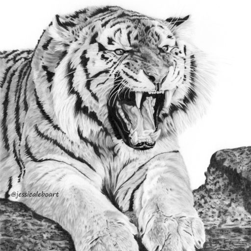 tiger growl tattoo